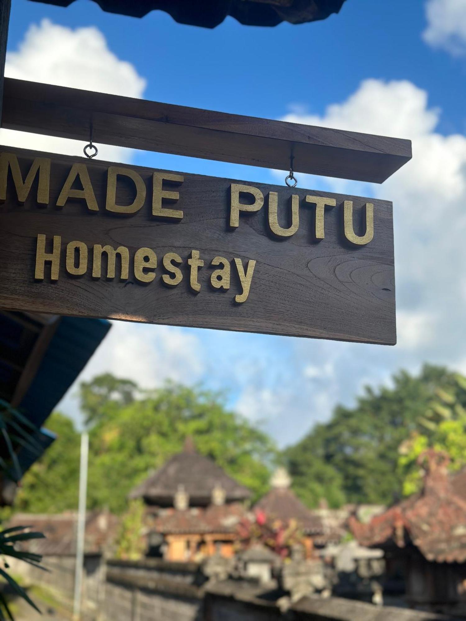Made Putu Homestay Sidemen  Buitenkant foto